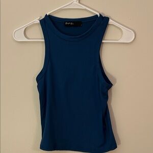 Chic Blue Women's Tank Top